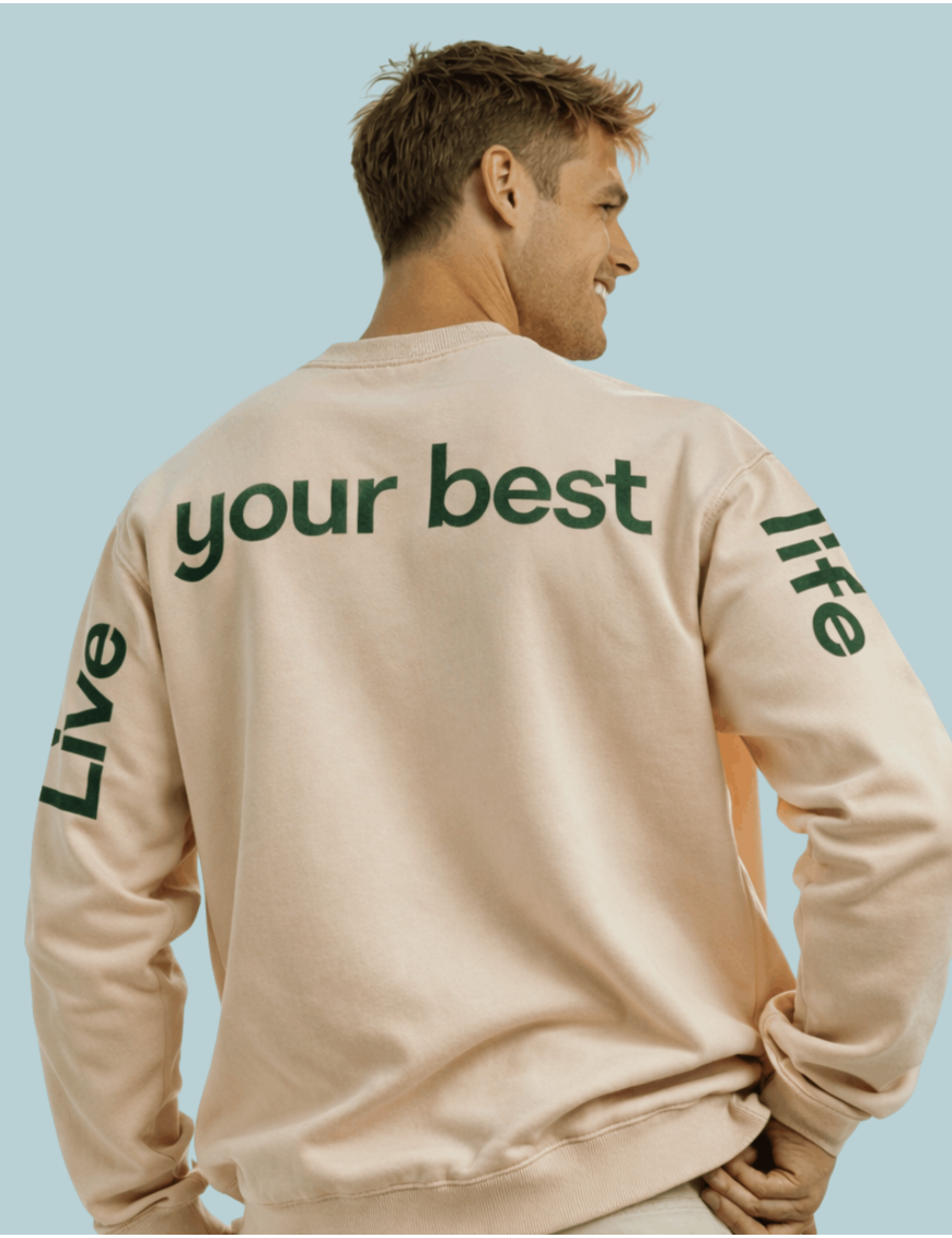 SWEAT "LIVE YOUR BEST LIFE"