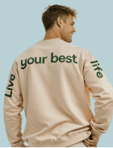 SWEAT "LIVE YOUR BEST LIFE"