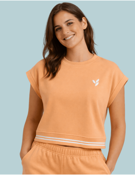 KELLY SLEEVELESS SWEATSHIRT