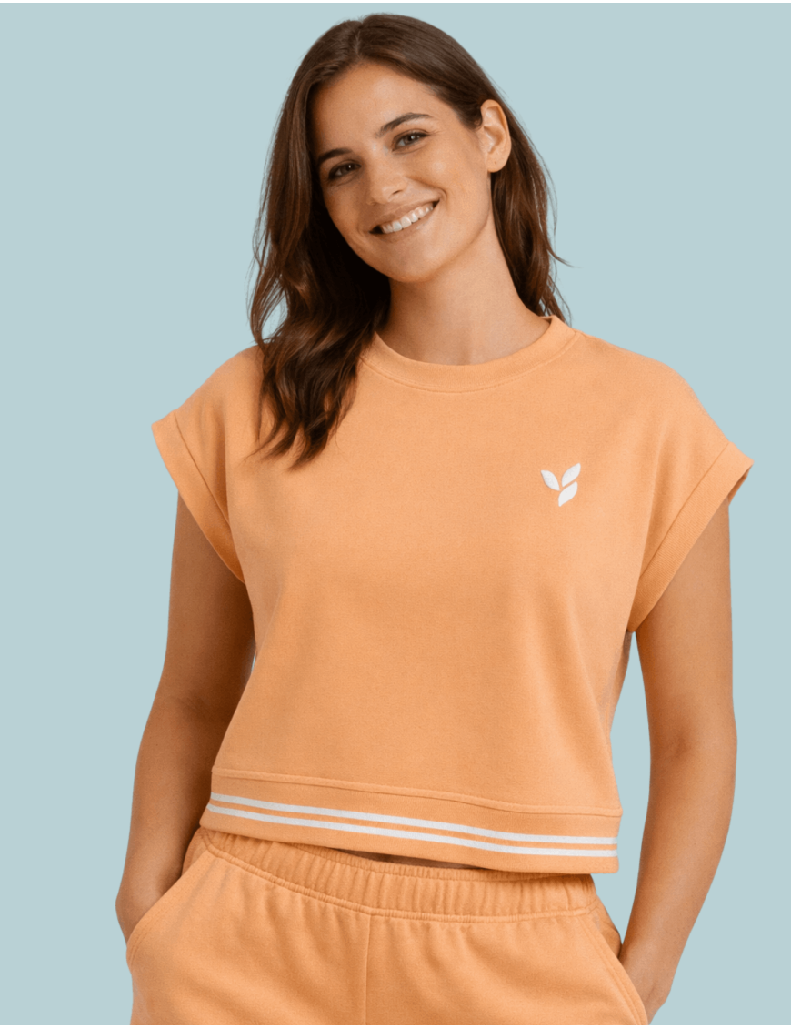 KELLY SLEEVELESS SWEATSHIRT