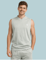 JOHN SLEEVELESS SWEATSHIRT