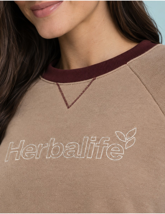 AMBRE SWEAT CROP TOP