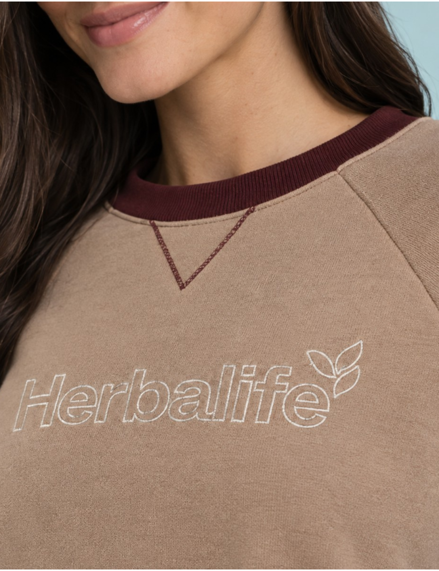 AMBRE SWEAT CROP TOP