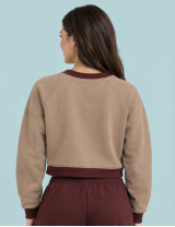 AMBRE SWEAT CROP TOP