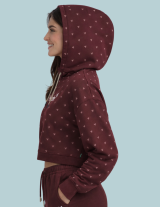 LINA CROP TOP HOODIE