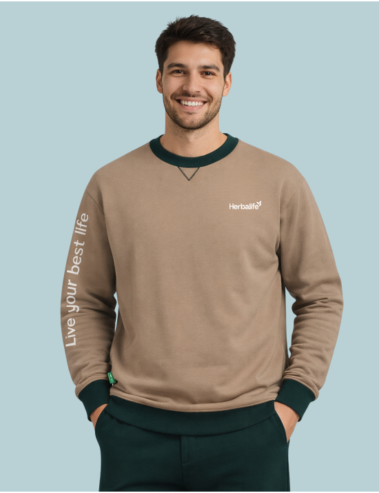 NATHAN CREW NECK SWEATSHIRT