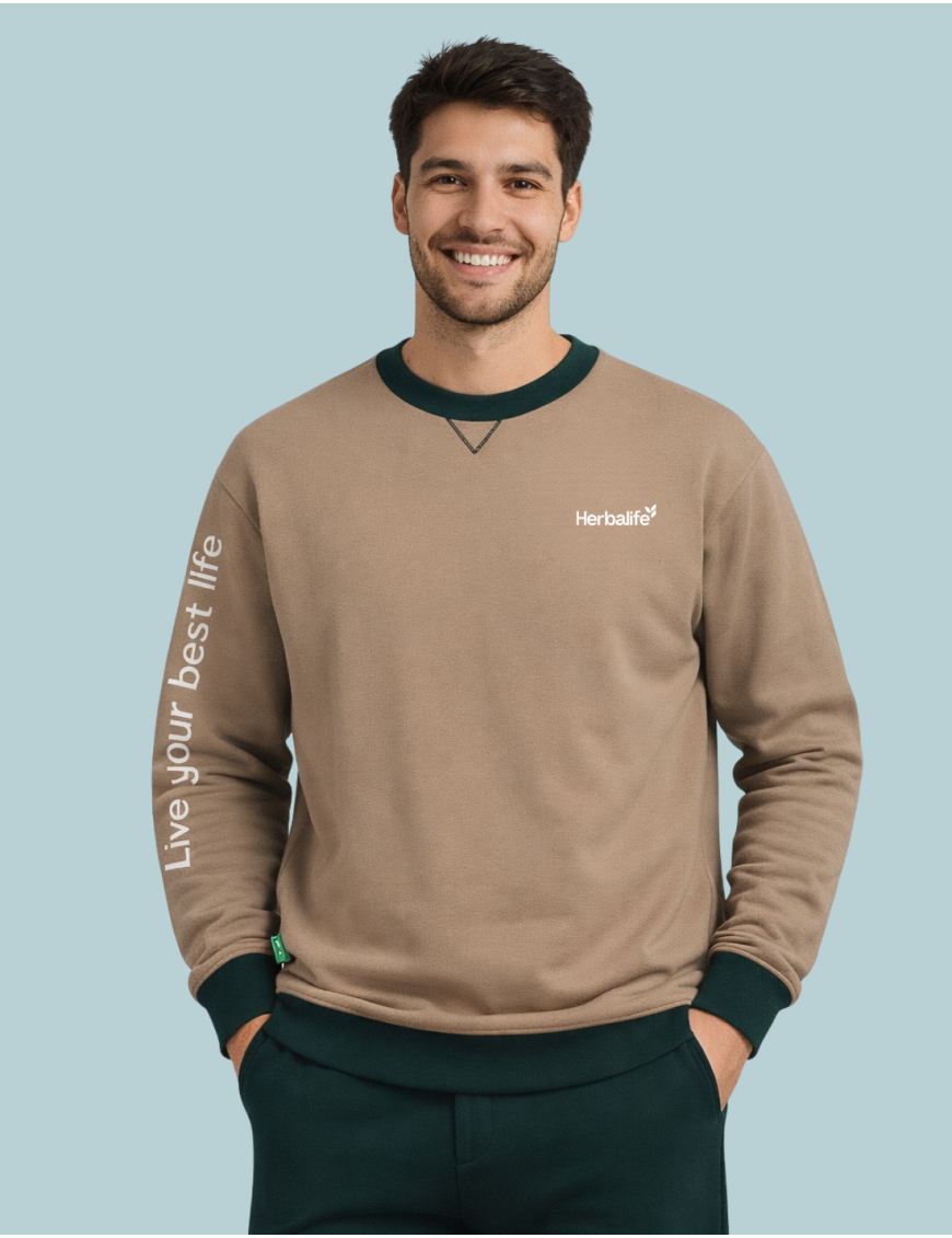 NATHAN CREW NECK SWEATSHIRT